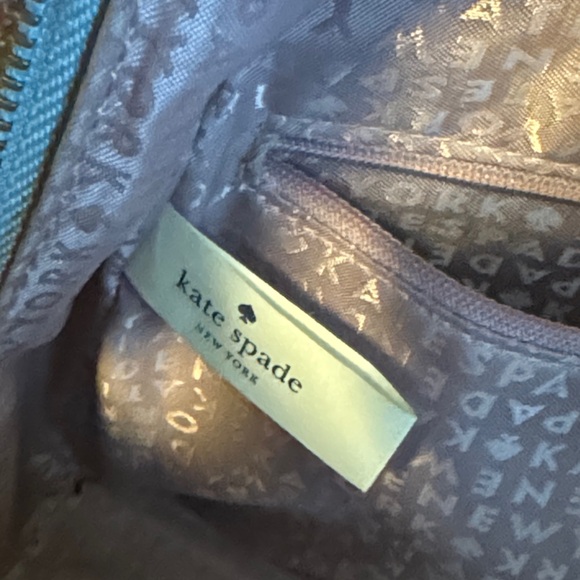 *SOLD* Kate Spade Light Blue Leather Mini Backpack - Picture 9 of 9